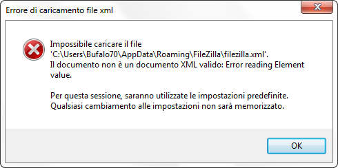 filezilla install corrupted